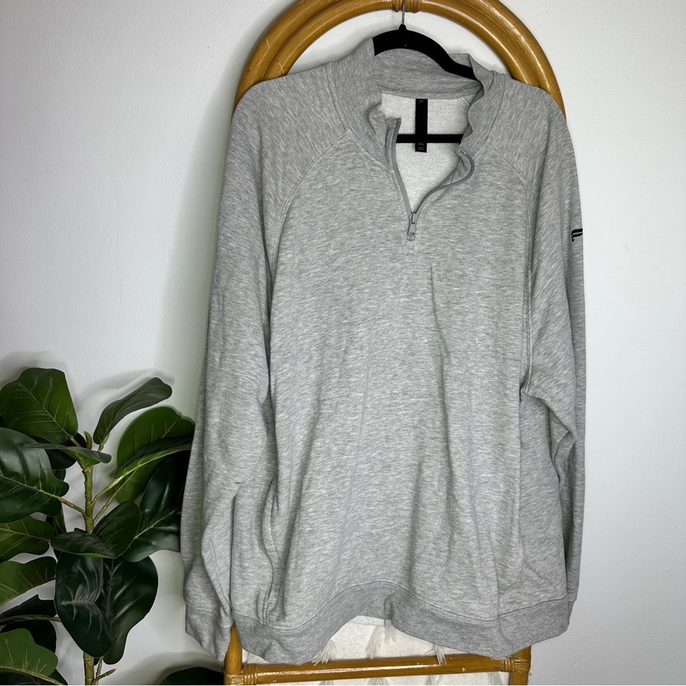 Mens Fabletics White Pullover sz XXL